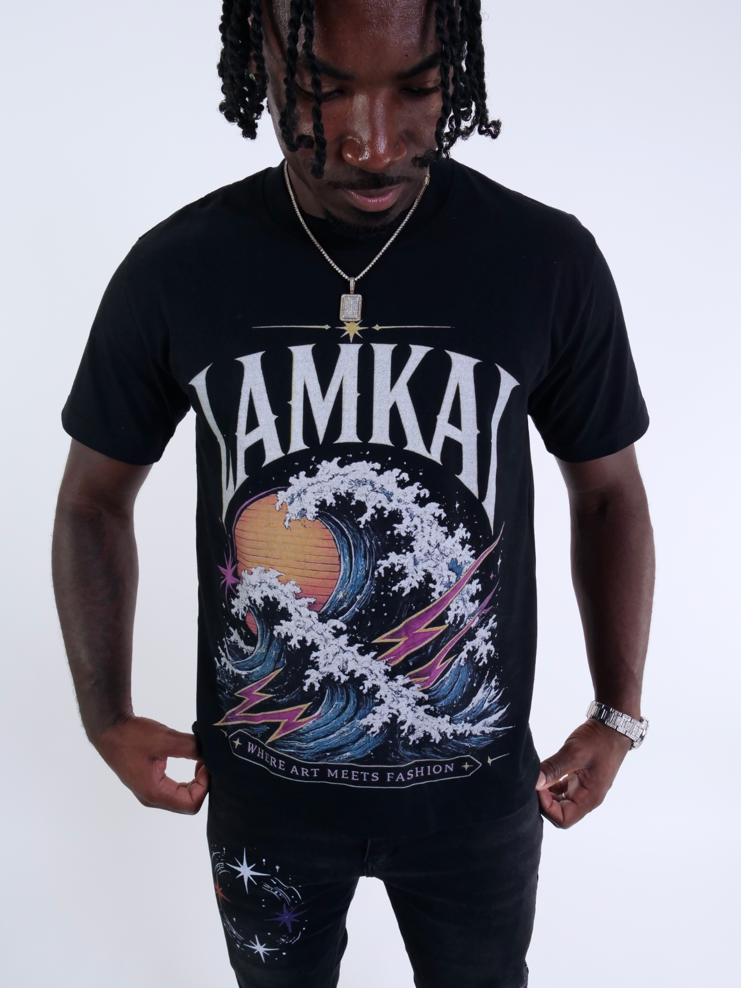 Lamkai Moonlight Waves Tee