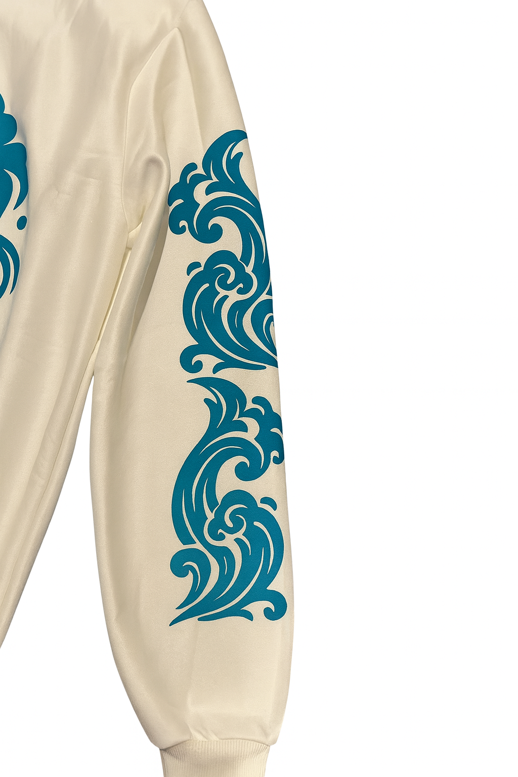 LamKai Classic Fit Shark Wave Hoodie