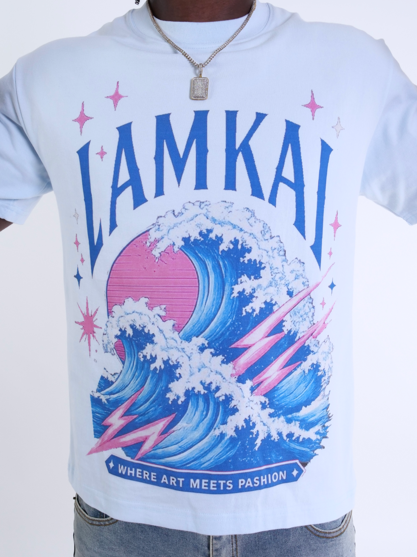 Lamkai Classic Ocean Waves Tee